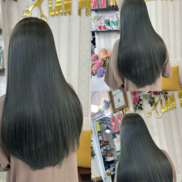 T&Oacute;C D&Agrave;I NHUỘM XANH R&Ecirc;U 