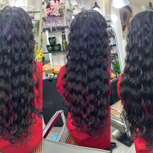 Mẫu tóc uốn đẹp mới 