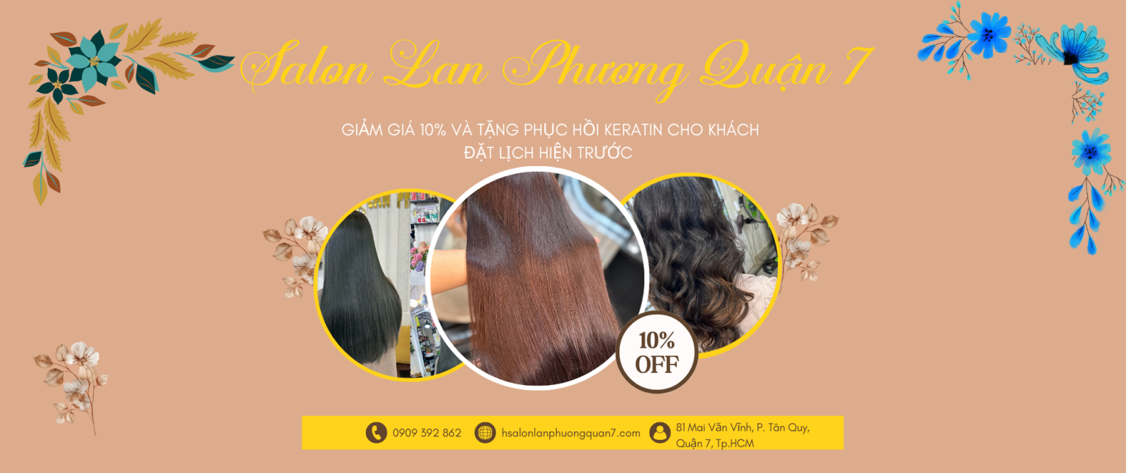 GIẢM GIÁ TẶNG PHỤC HỒI KERATIN CHO KHÁCH ĐẶT HẸN 